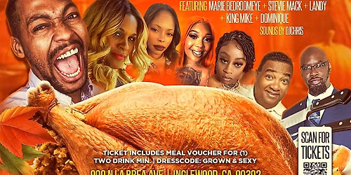 Ken\/friends 4th edition Pre-Thanksgiving Comedy Show