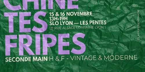 CHINE TES FRIPES \u2013 Pop-Up Seconde Main