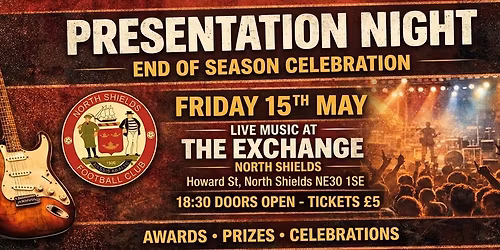 North Shields FC Presentation Evening