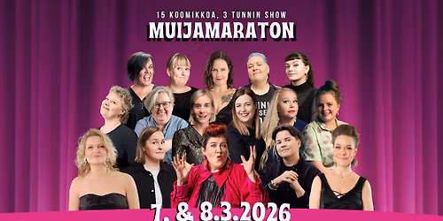 STAND UP SHOW: Muijamaraton2026!