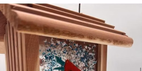 FUSED bird feeder make and pick up class COST $65
