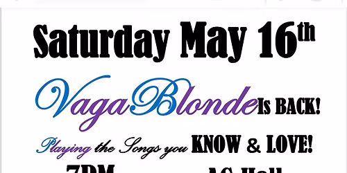 VagaBlonde at the Ag Hall