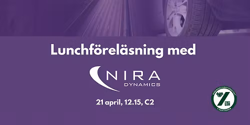 Lunchf\u00f6rel\u00e4sning med NIRA Dynamics.