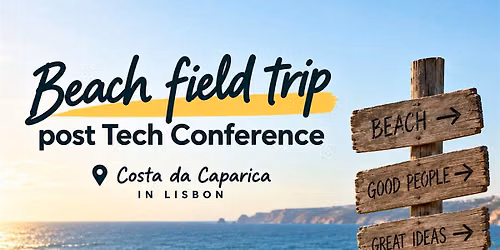 Beach Field Trip post Tech\/AI Conference. \u2014 Reverse Network Meet