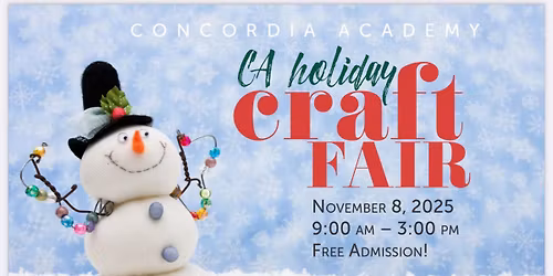 2025 CA Holiday Craft Fair