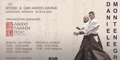Daniele Montenegro Sensei 6 DAN Aikido Aikikai
