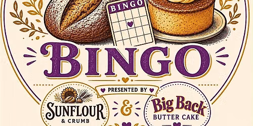Bread and Butter Bingo @ Bee's Wellness Cafe