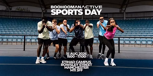 BOOHOOMAN ACTIVE SPORTS DAY