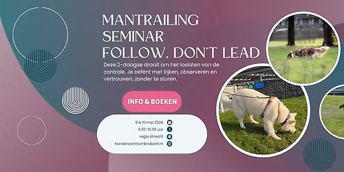 Seminar: follow, don't lead (VOL)