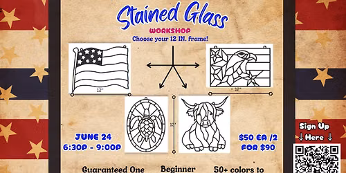June Stained Glass Workshop