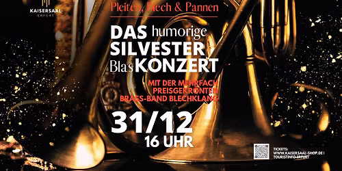 Pleiten, Blech & Pannen: Das humorige Silvester(blas)konzert