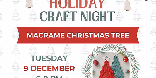 Holiday Craft: Beginner Macram\u00e9 Christmas Tree 