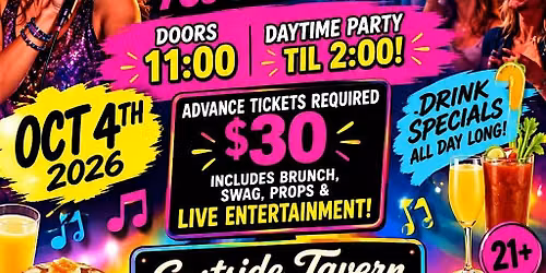 SING A LONG BRUNCH "In Your Era" @Eastside Tavern (Basement Bar)