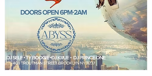 GOOD VIBES ONLY !!  THURSDAY JUNE 18TH AT CLUB  ABYSSNEWYORK