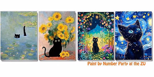 SOLD OUT - Paint By Number Party - Cool Cat