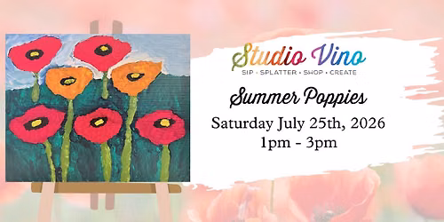 *Studio Vino* Summer Poppies