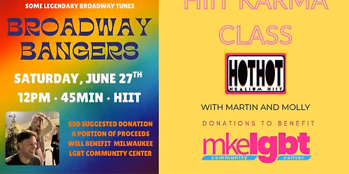 HIIT Karma Class: Broadway Bangers
