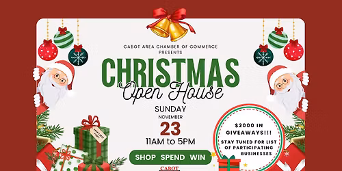 CABOT CHRISTMAS OPEN HOUSE