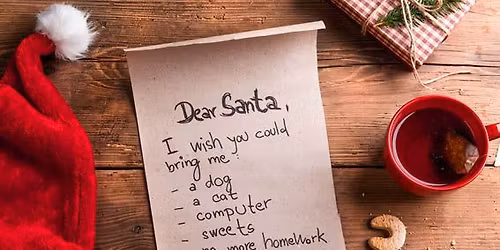 Letters to Santa and Hot Coco
