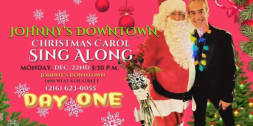Christmas Carol Sing Along at Johnny\u2019s Downtown 