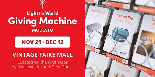 Giving Machine Modesto 2025