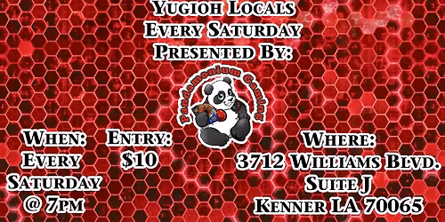Saturday Yugioh Locals at Pandamonium Gaming