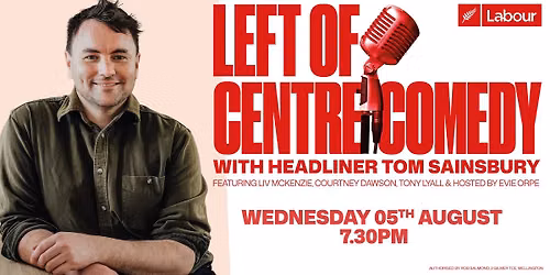 Left Of Centre Comedy with Tom Sainsbury