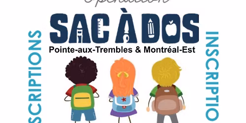 Inscriptions Op\u00e9ration Sac \u00e0 Dos
