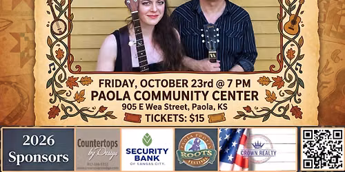 Live Concert - Kelly Hunt w\/Dirk Powell