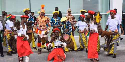 fundraising night show for traditional dances from different provinces