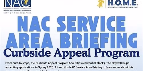 Curbside Appeal Program Info Session