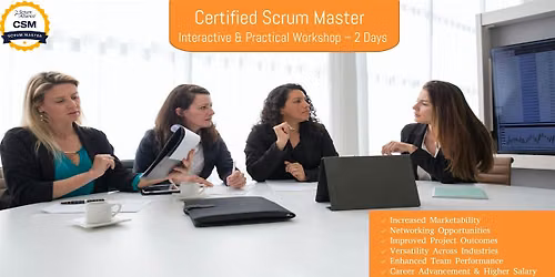 Join Immersive Two-Day | CSM Certification Training in Calgary, AB