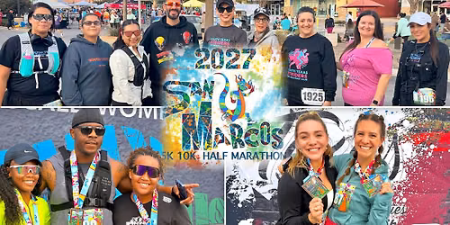 San Marcos Half Marathon 10k and 5k 2027