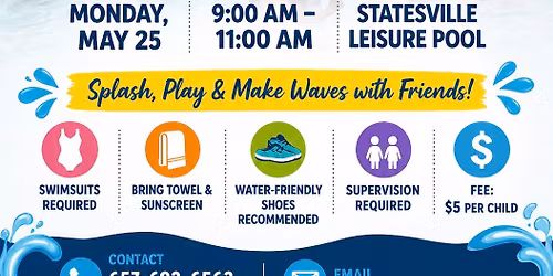 TT&T Stateville Leisure Pool Field Trip \ud83c\udfca 