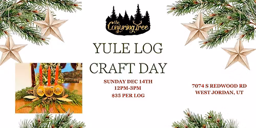 Yule Log Craft Day