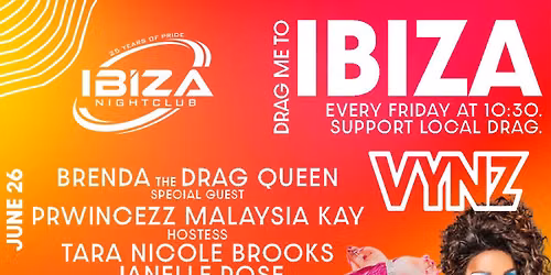 Pre-Dock St. Pride: Drag Me to Ibiza feat. Brenda the Drag Queen