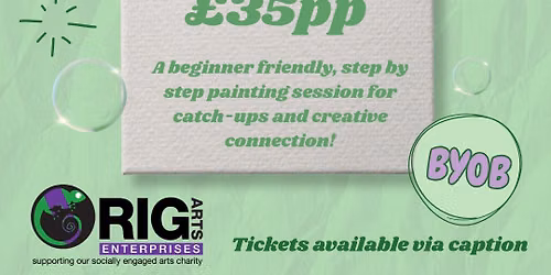 \ud83e\udee7 Brush & Bubbles: BYOB Painting Class \ud83e\udee7 