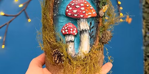Mystical Mushroom Carving and Crystals 2 Week Class
