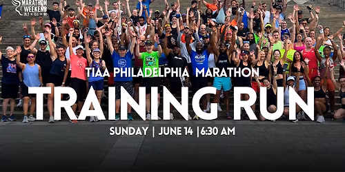 TIAA Philadelphia Marathon Kick-Off Training Run