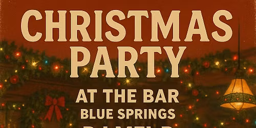 Christmas Party at The Bar in Blue Springs! \ud83c\udf84