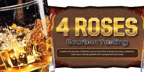 4 Roses Bourbon Tasting Experience
