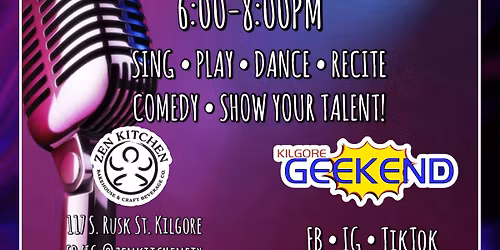 Open Mic Night at Zen Kitchen