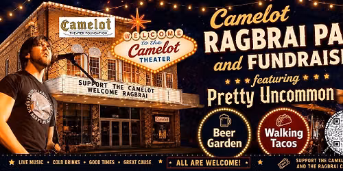 RAGBRAI Party and Fundraiser featuring Pretty Uncommon--Beer Garden & Walking Tacos