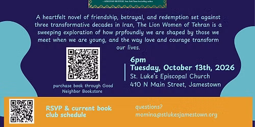 Global Perspectives Book Club - The Lion Women of Tehran