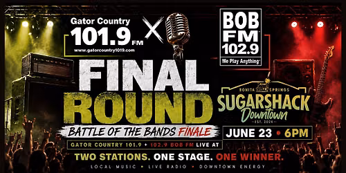 Final Round: Battle of the Bands at Sugarshack Downtown