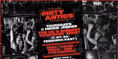 \ud83d\udd3a\u2666\ufe0f DIRTY ANTICS \u2666\ufe0f\ud83d\udd3a FRESHERS PART 1 - The UK's BIGGEST Thursday Night