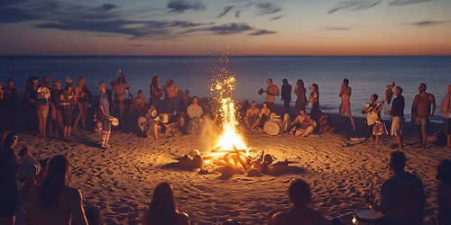The Saving Light Drum Circle at Sandy Neck Beach