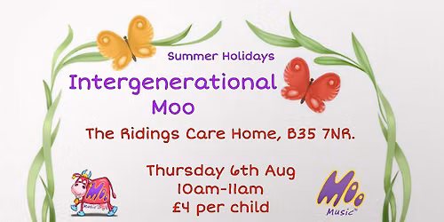 Summer Intergenerational Moo Music