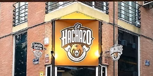 Tiro de Hacha en Madrid Centro