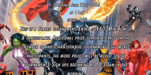 MtG Win a Marvel Super Heroes Box Tournament Box Tournament